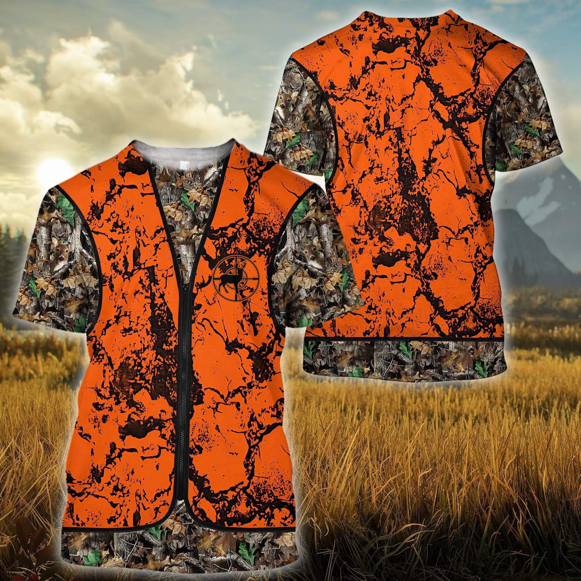 Deer Hunting Camo 3D All Over - Amaze Style�?�-Apparel