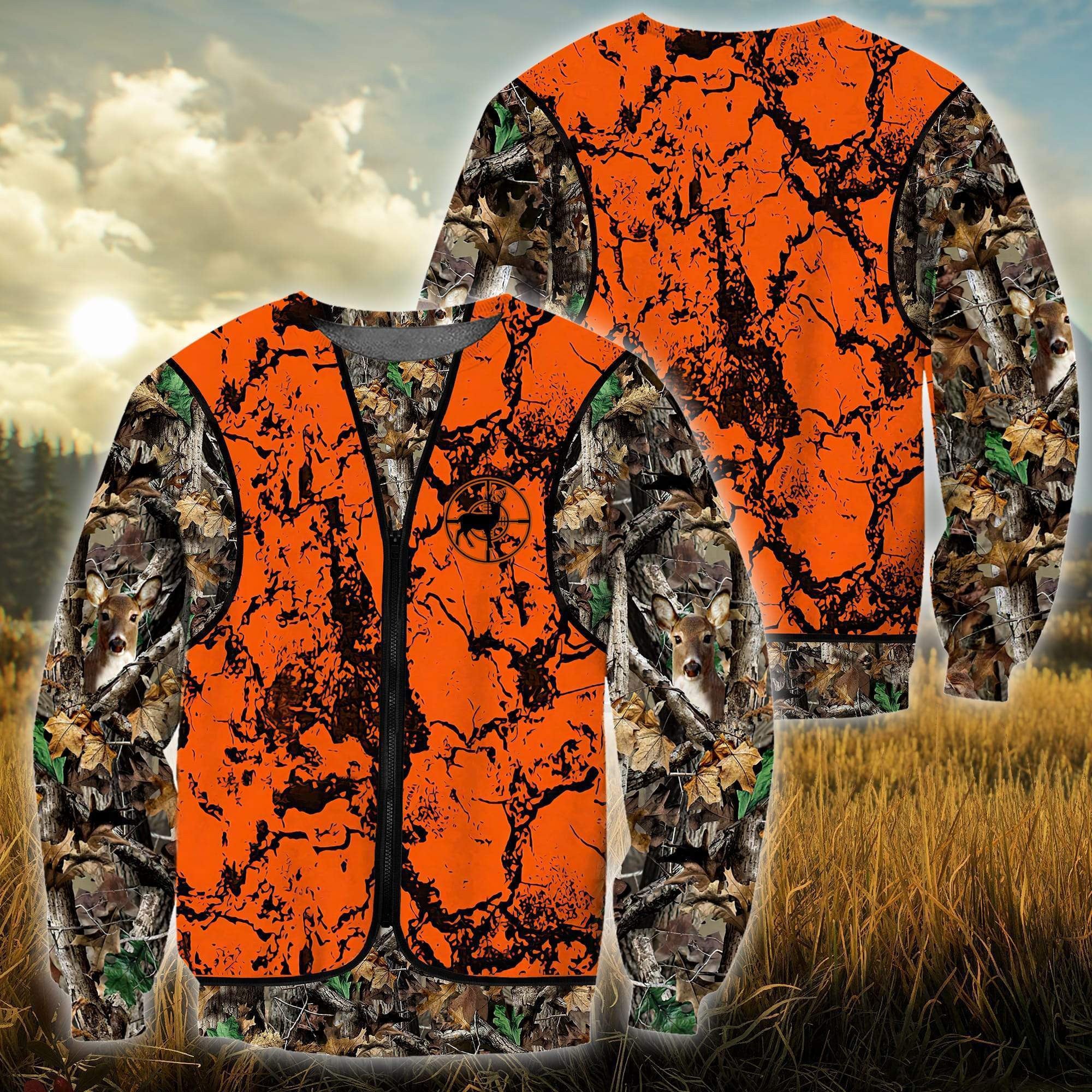 Deer Hunting Camo 3D All Over - Amaze Style�?�-Apparel