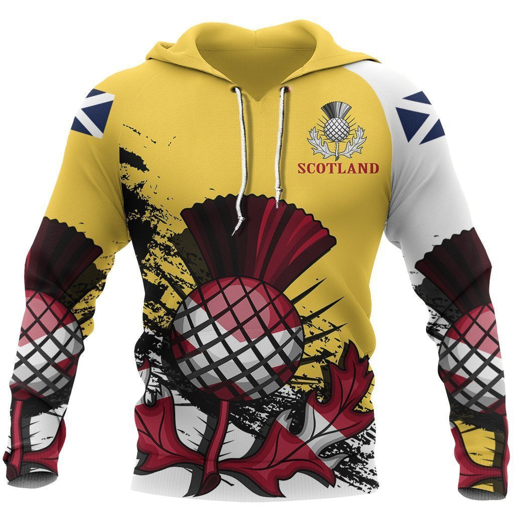 Scotland Pullover Hoodie Special Yellow Version HD1200C - Amaze Style�?�