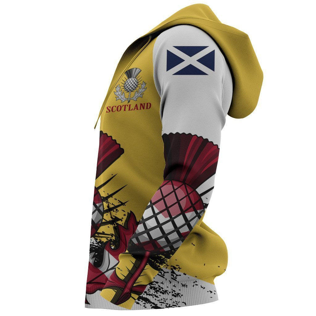 Scotland Pullover Hoodie Special Yellow Version HD1200C - Amaze Style�?�