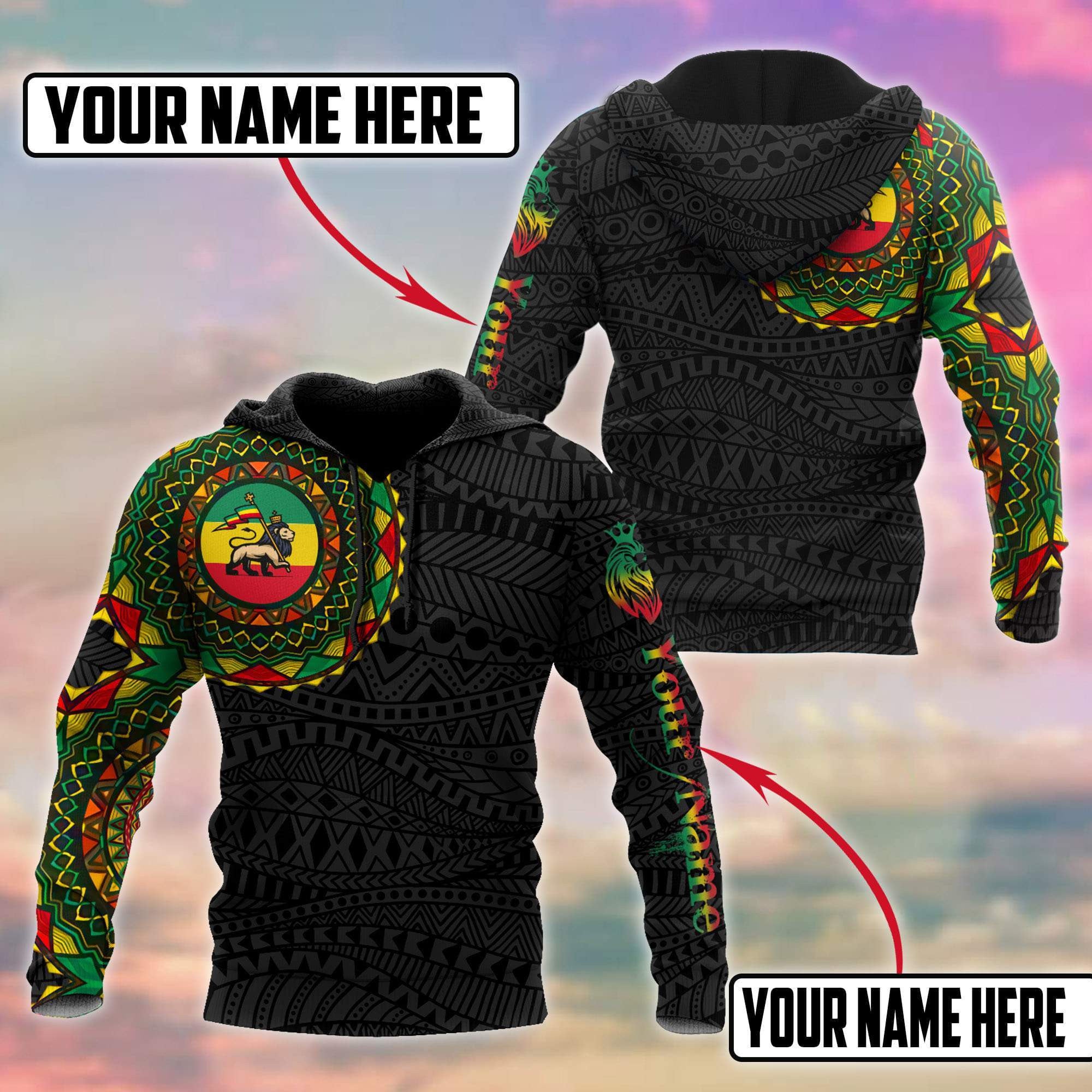 Personalized Name African 3D All Over Printed Unisex Shirts Ethiopia - Amaze Style�?�