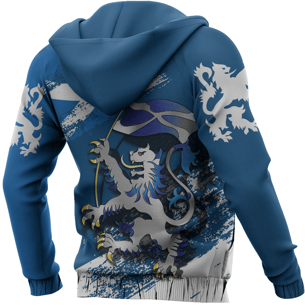 Scottish Rampant Lion Holding The Flag Hoodie - Amaze Style�?�-Apparel