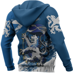 Scottish Rampant Lion Holding The Flag Hoodie - Amaze Style�?�-Apparel