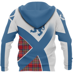 Scottish Flag Tartan Hoodie - Amaze Style�?�