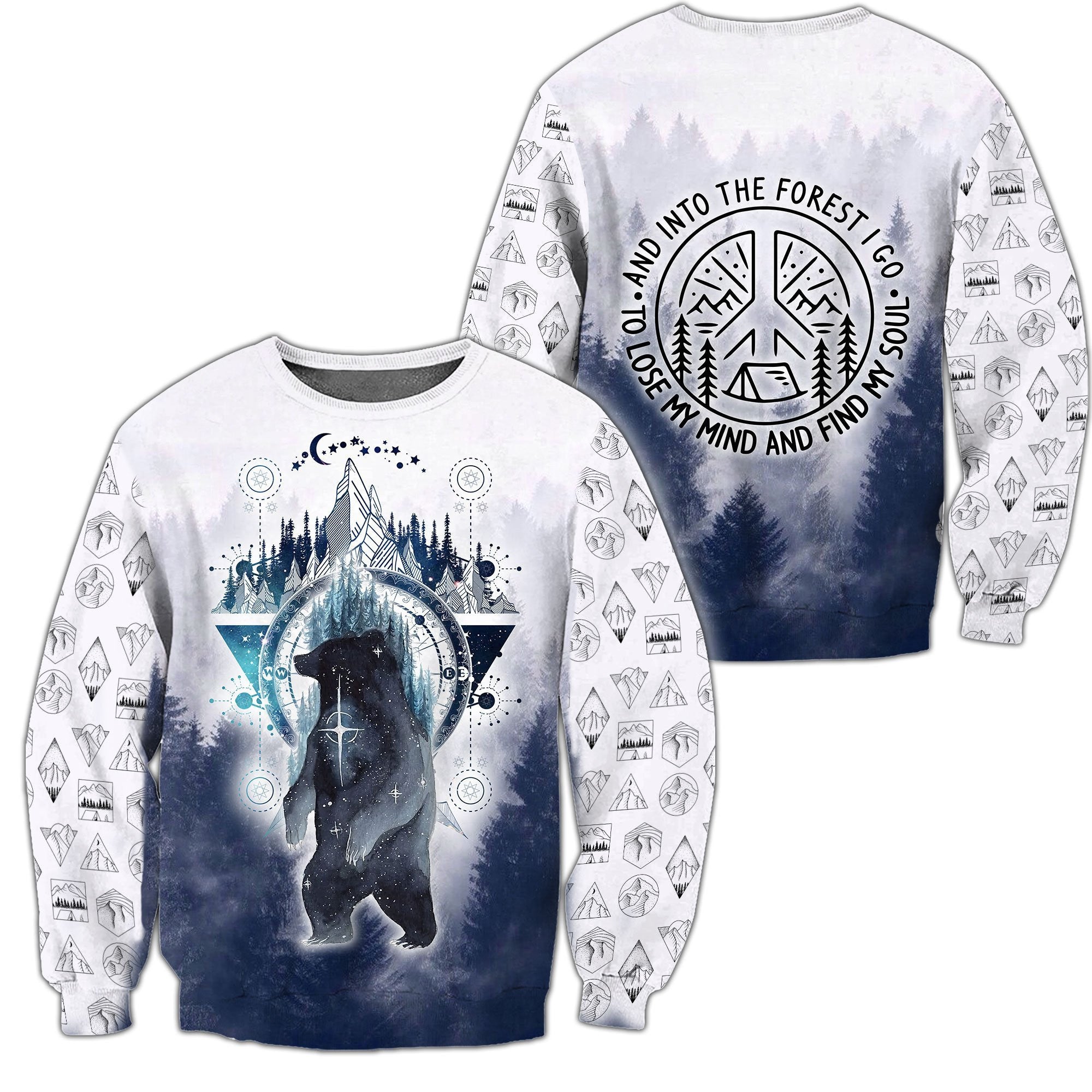 Camping 3D All Over Printed Unisex Shirts Winter Camping - Amaze Style�?�