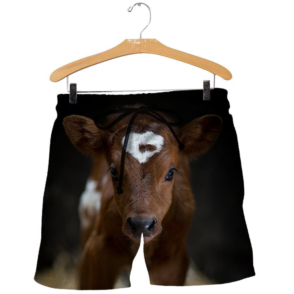 3D All Over Printed Yellow Baby Cow - Amaze Style�?�