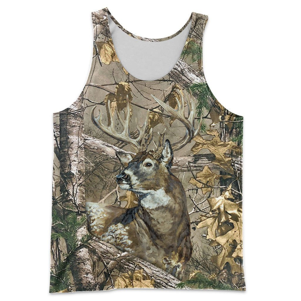 3D All Over Printed Deer in Camo - Amaze Style�?�