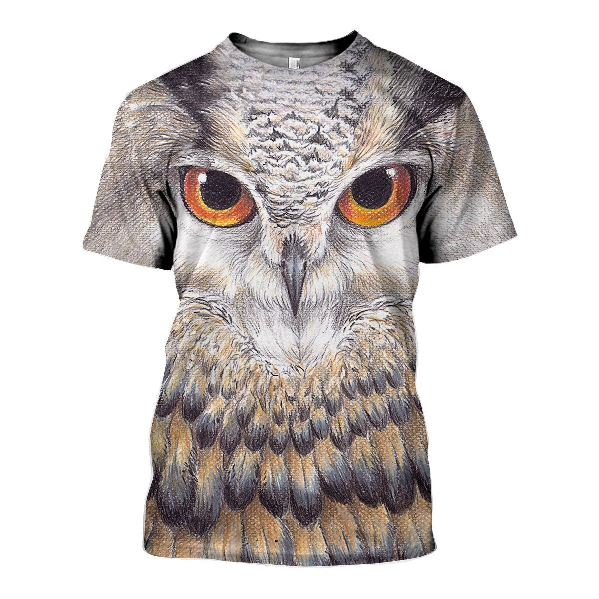 3D All Over Printed Owl Art Shirts - Amaze Style�?�