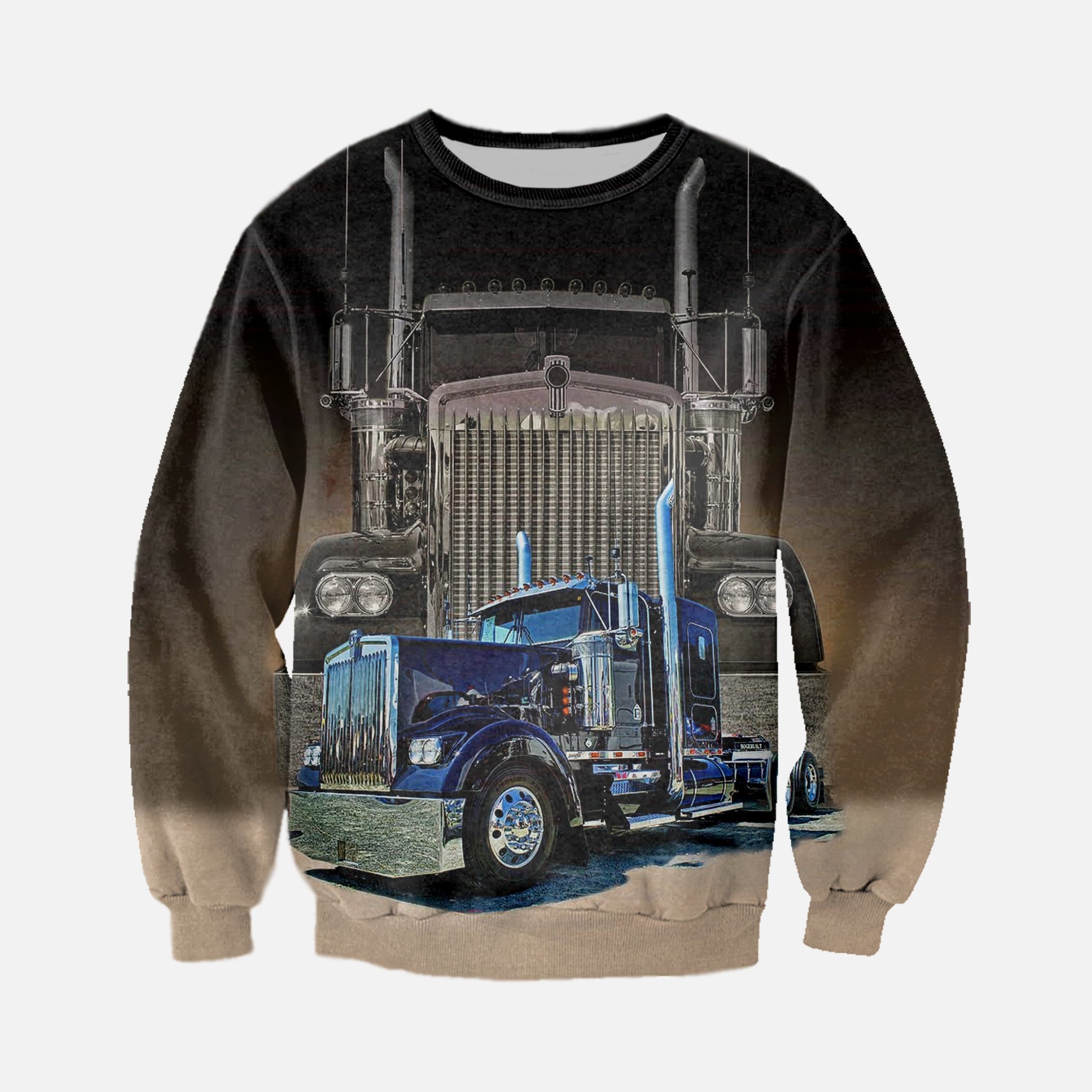 3D All Over Printed Big Truck - Semi Truck Clothes - Amaze Style�?�