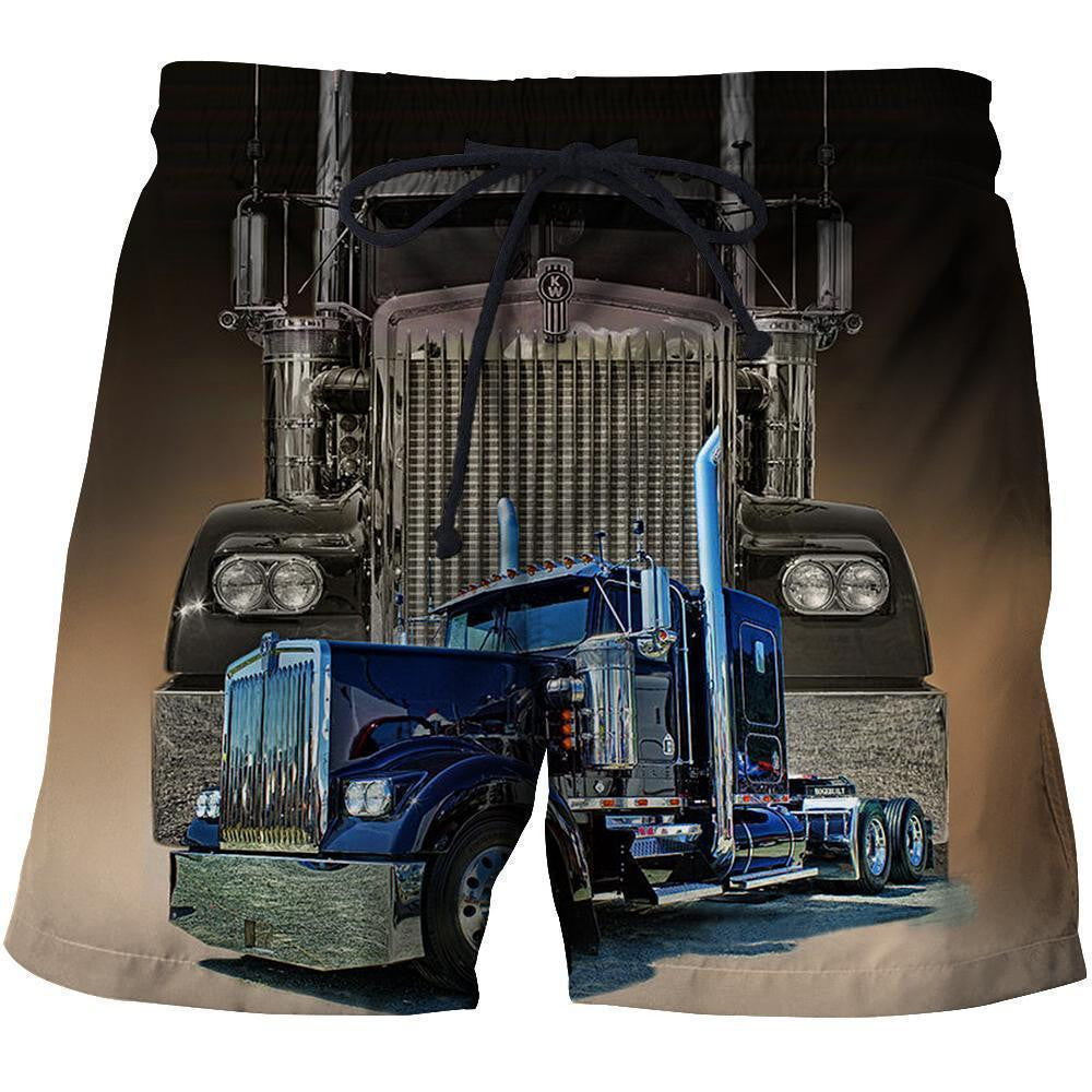 3D All Over Printed Big Truck - Semi Truck Clothes - Amaze Style�?�