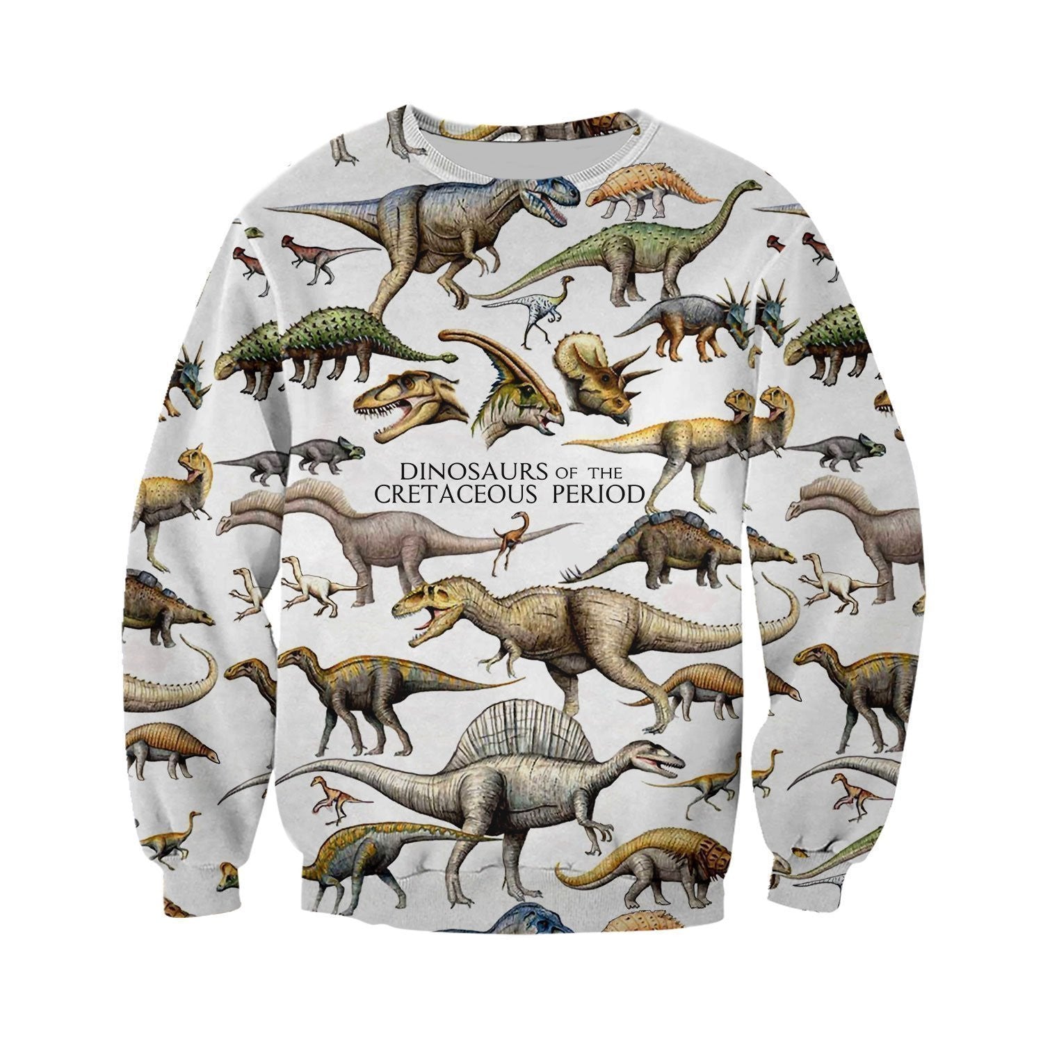 3D All Over Printed Dinosaurs Of The Cretaceous Period Shirts And Shorts - Amaze Styleï¿½?ï¿½