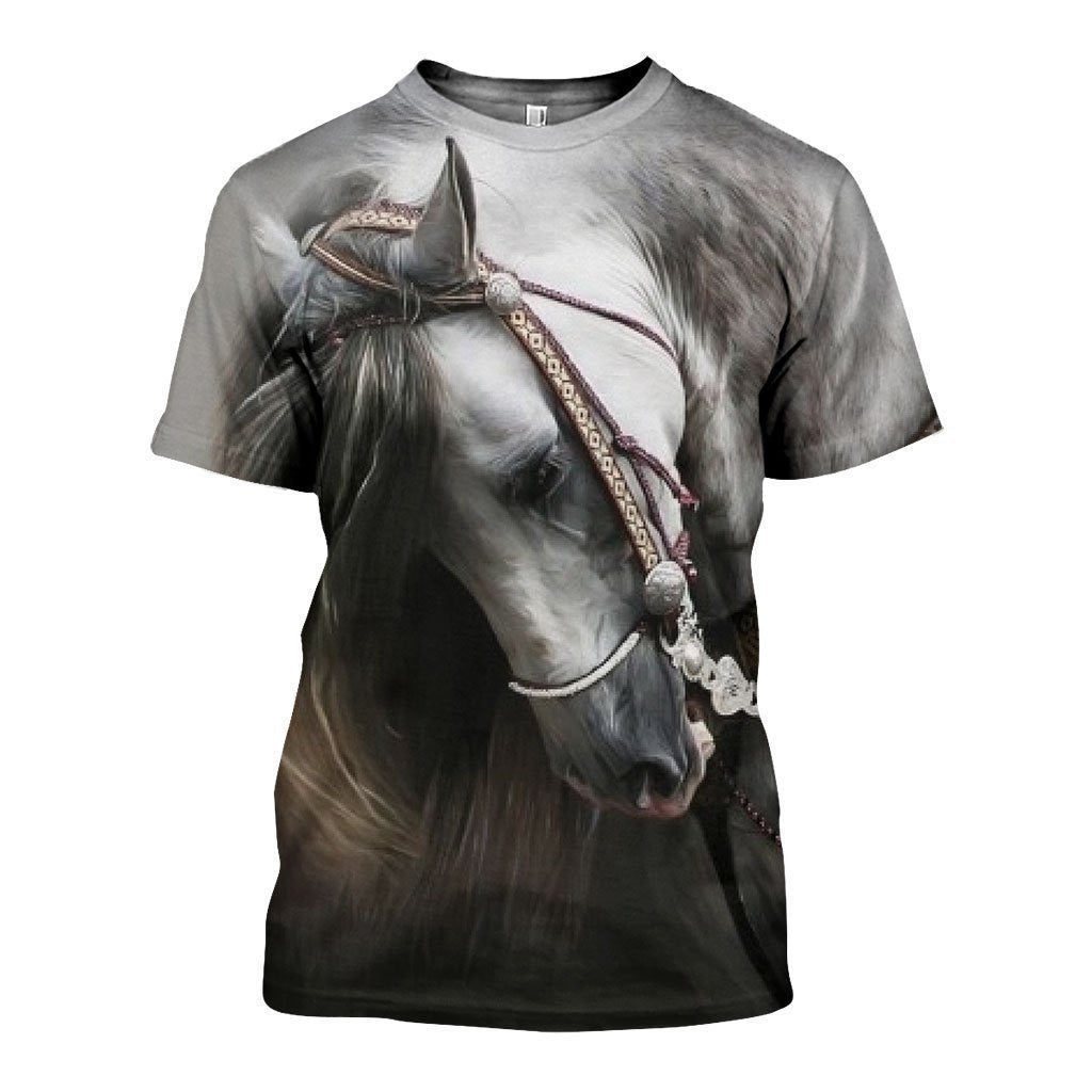 3D All Over Printed Beautiful Horse Art - Amaze Styleï¿½?ï¿½