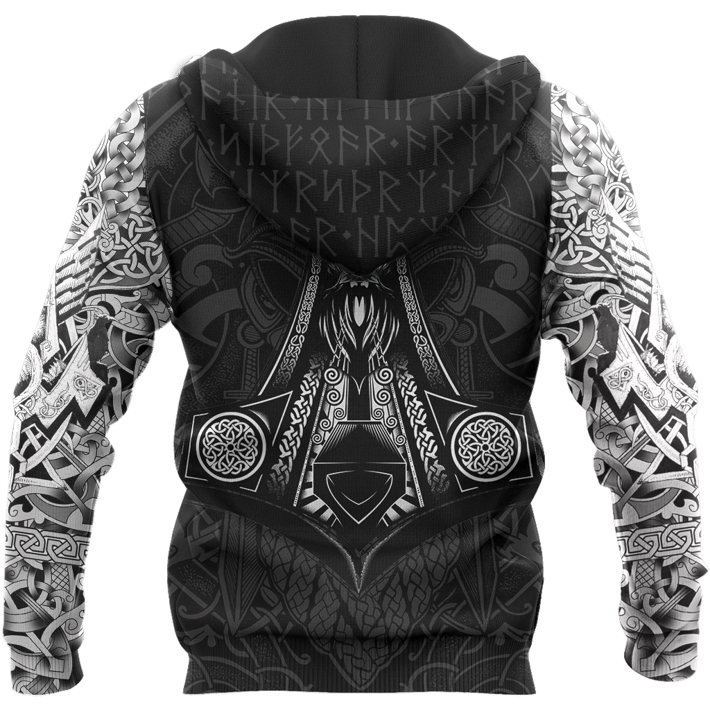 Vikings Odin Hoodie - Amaze Style�?�-Apparel