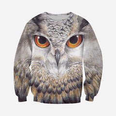 3D All Over Printed Owl Art Shirts - Amaze Style�?�