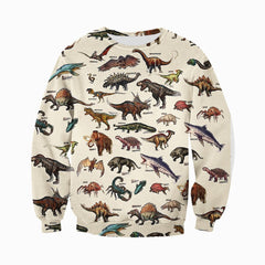 3D All Over Printed Dinosaur & Wildlife Of The Ark Shirts and Shorts - Amaze Styleï¿½?ï¿½