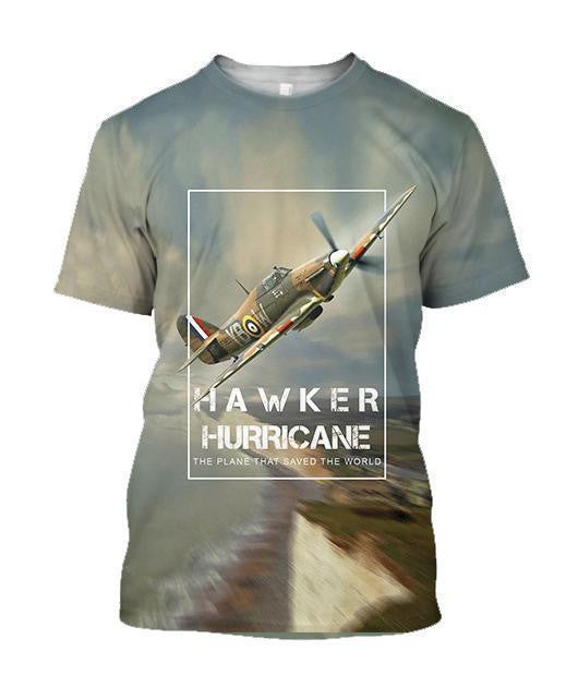 3D All Over Printed Resistance aircraft Shirt1 - Amaze Style�?�