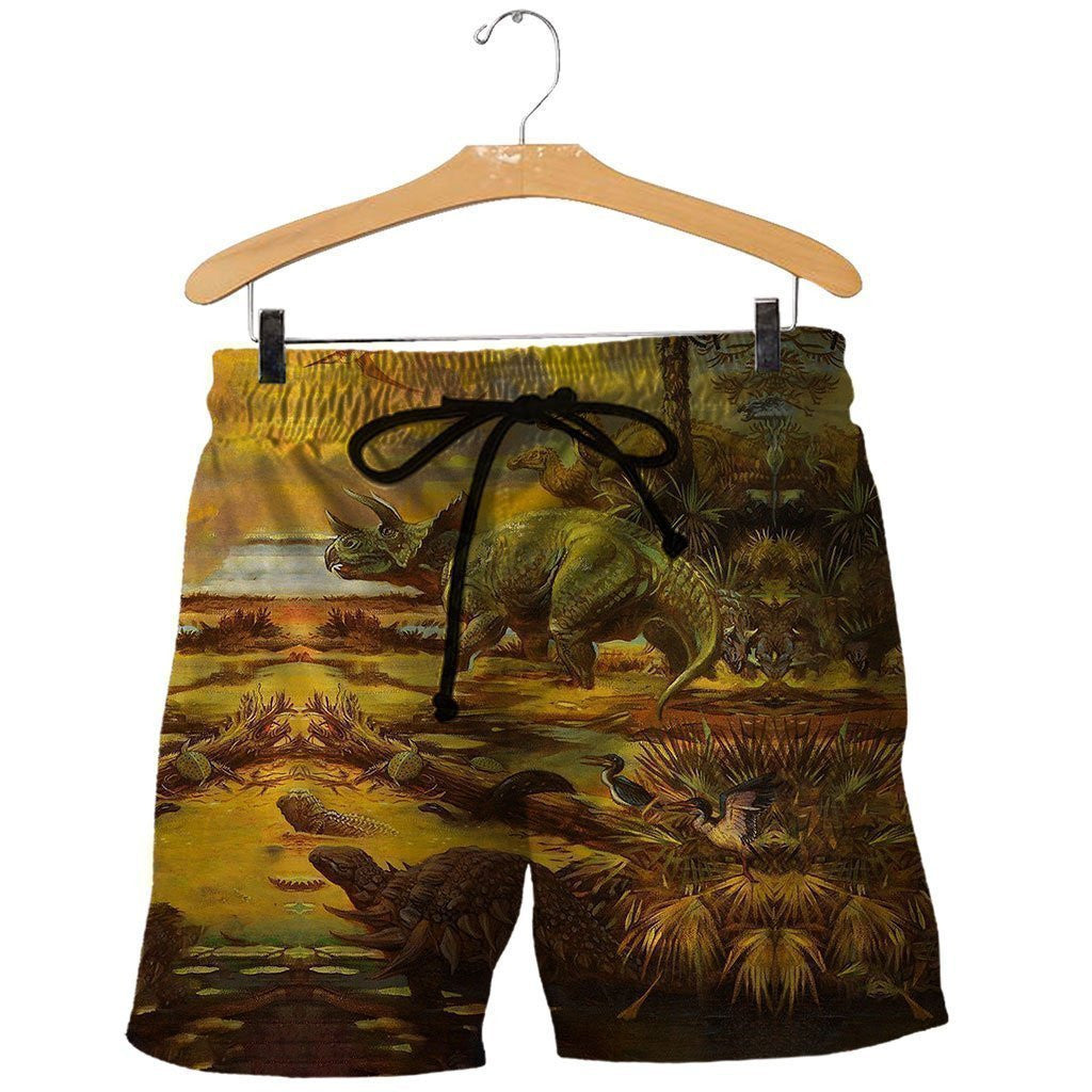 3D All Over Printed Love Dinosaurs Shirts and Shorts - Amaze Styleï¿½?ï¿½