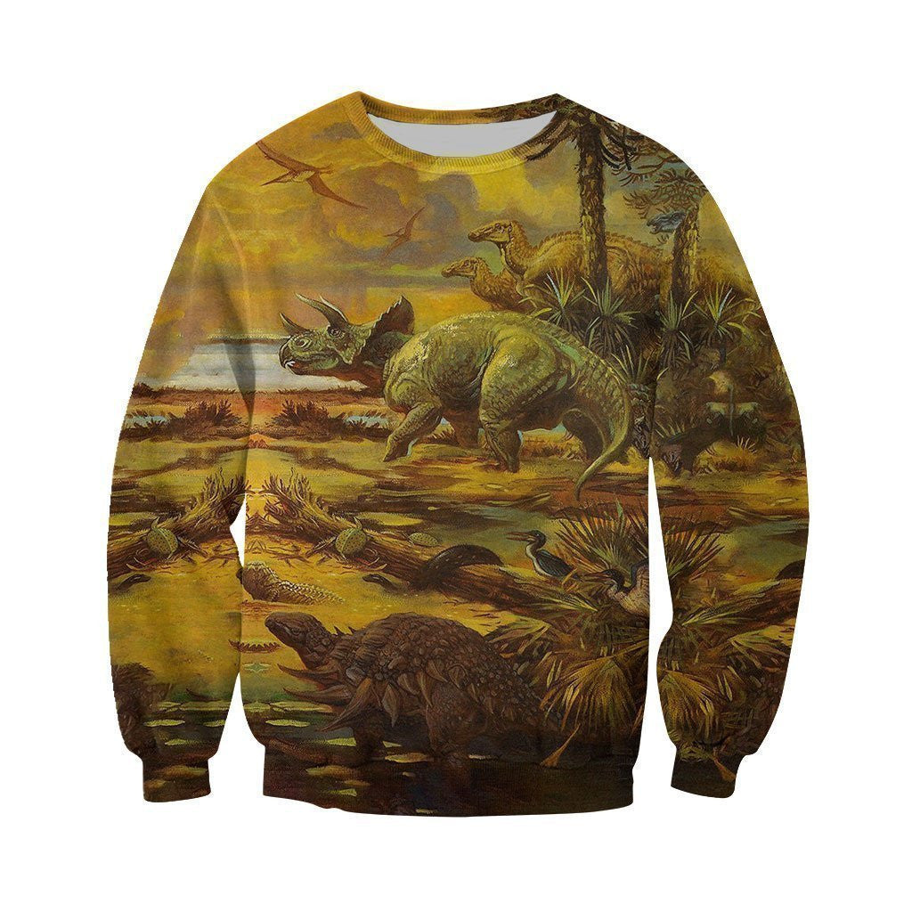 3D All Over Printed Love Dinosaurs Shirts and Shorts - Amaze Styleï¿½?ï¿½