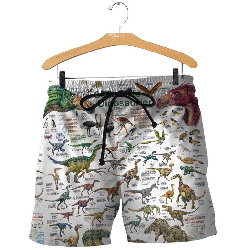 3D All Over Printed Dinosaurs Art Shirts and Shorts - Amaze Styleï¿½?ï¿½