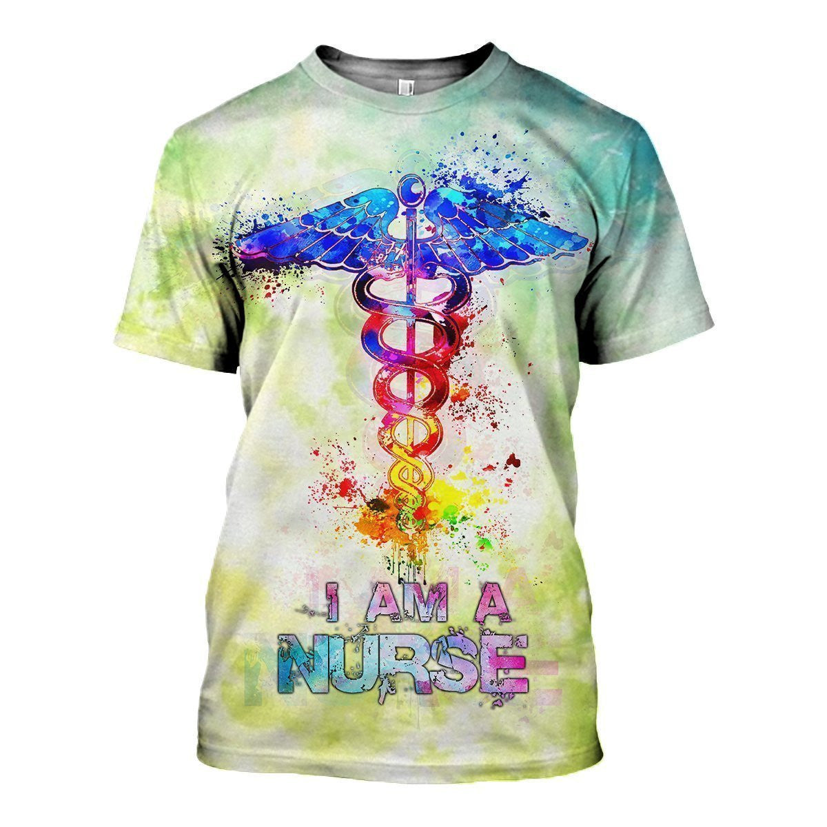 3D All Over Printed Nurse Tops - Amaze Style�?�