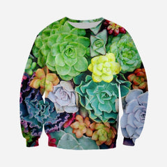 3D All Over Printed Colorful Succulent Shirts - Amaze Style�?�