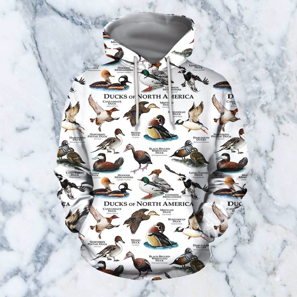 3D All Over Printed Duck Shirts - Amaze Style�?�