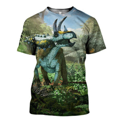 3D All Over Printed Coahuilaceratops Dinosaurs Art Shirts And Shorts - Amaze Styleï¿½?ï¿½