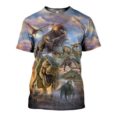 3D All Over Printed Dinosaurs Collection Art  Shirts and Shorts - Amaze Styleï¿½?ï¿½