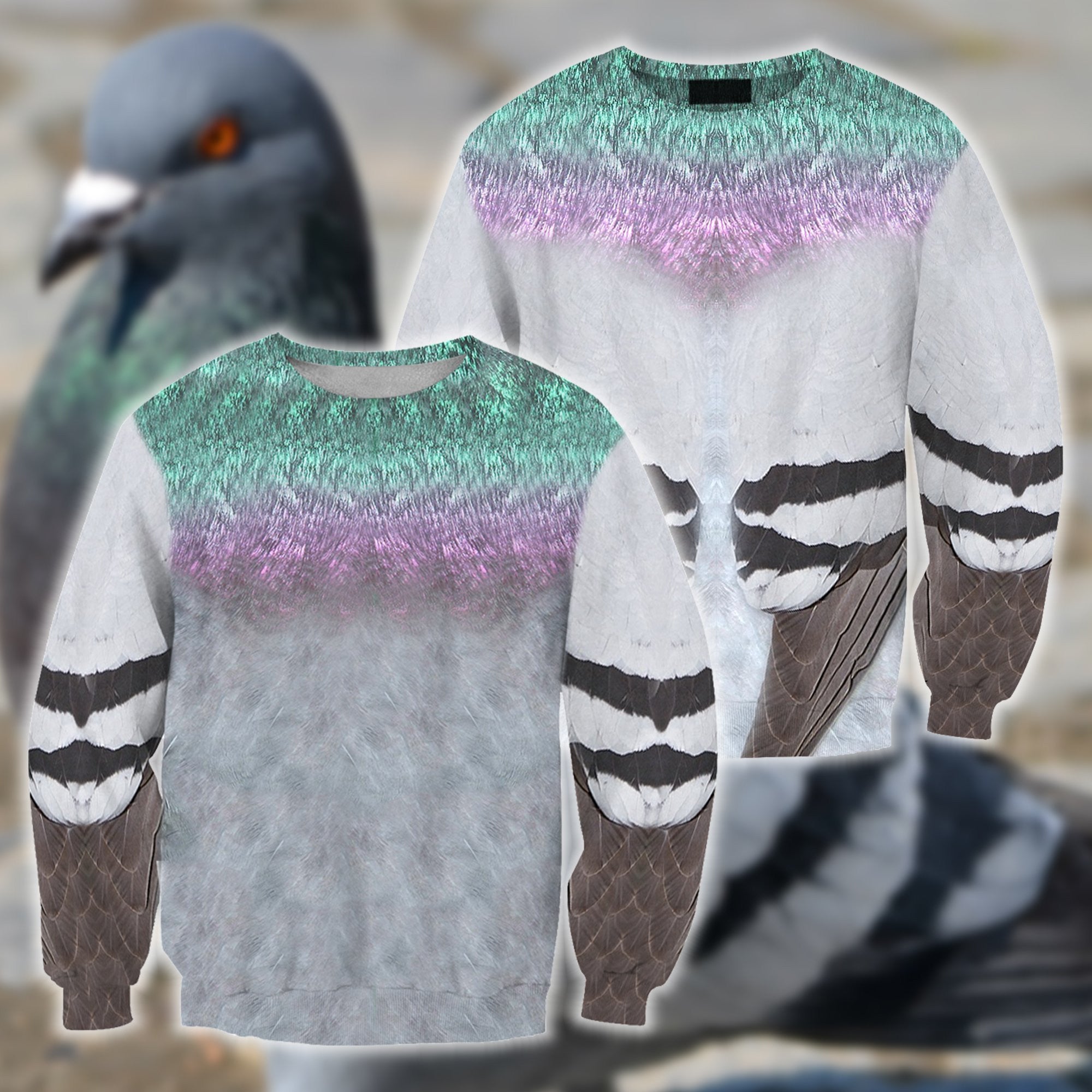 3D All Over Printed Pigeon Cover Shirts and Shorts - Amaze Style�?�