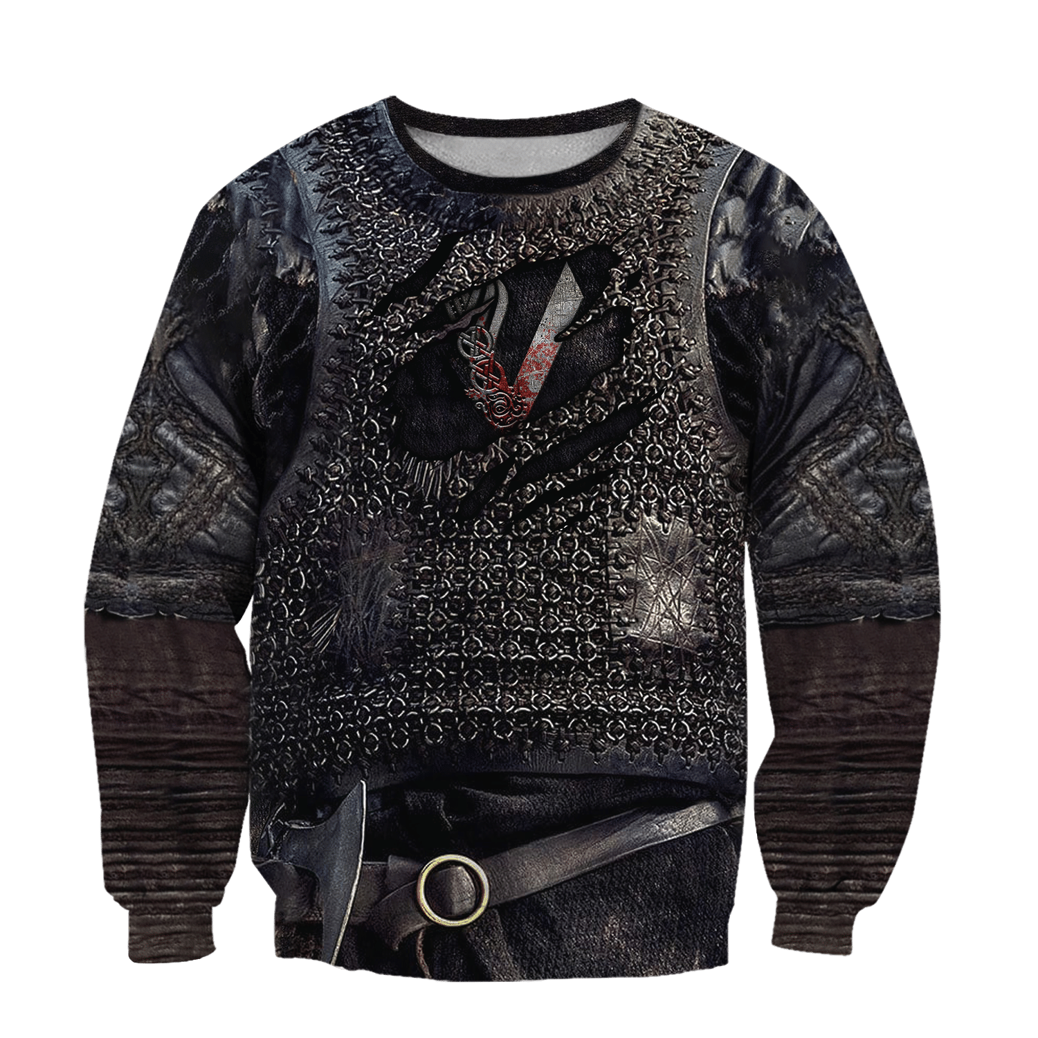 3D All Over  Printed Vikings Armor Tops - Amaze Style�?�-Apparel