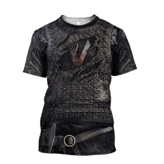 3D All Over  Printed Vikings Armor Tops - Amaze Style�?�-Apparel