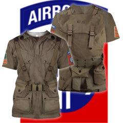 3D All Over Printed 82nd Airborne Division version 2 - Amaze Style�?�