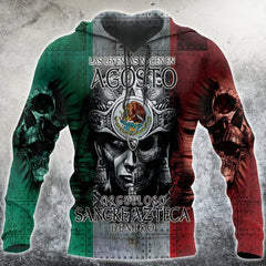 3D All Over Aztec Warrior Mexican 08 Hoodie - Amaze Style�?�