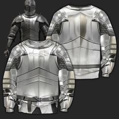 3D All Over Printed Knight Armor Tops - Amaze Style�?�