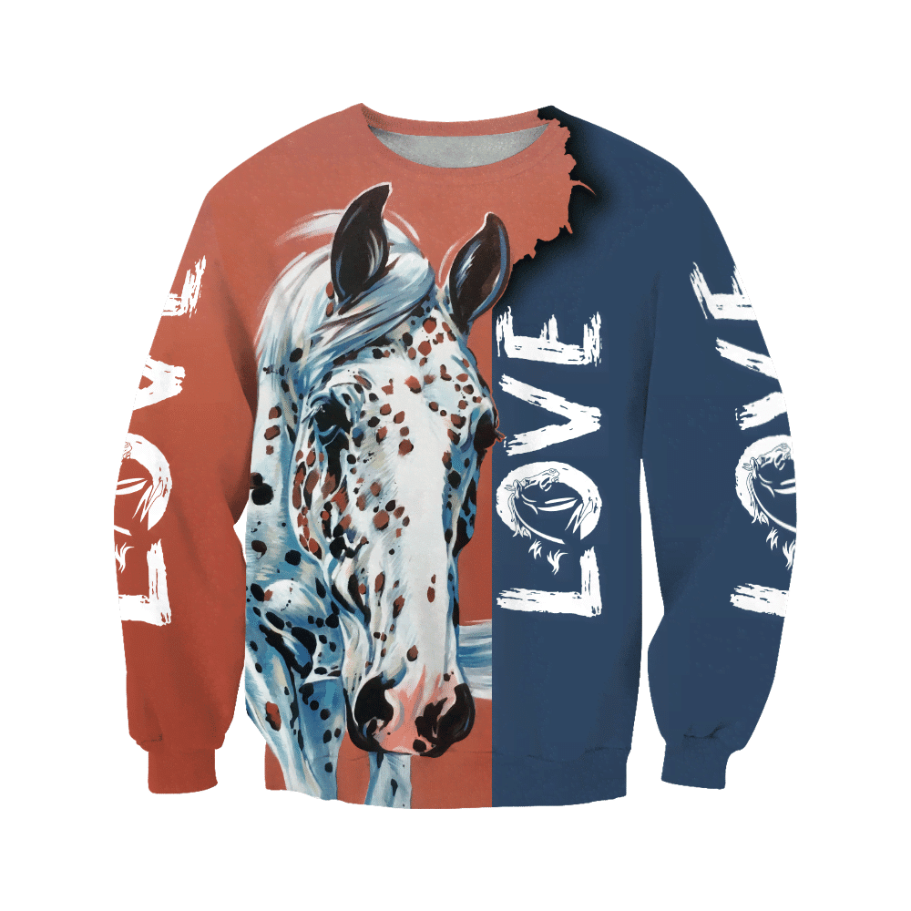 3D Appaloosa Horse Shirt - Winter Set for Men and Women JJ1614 - Amaze Style�?�-Apparel