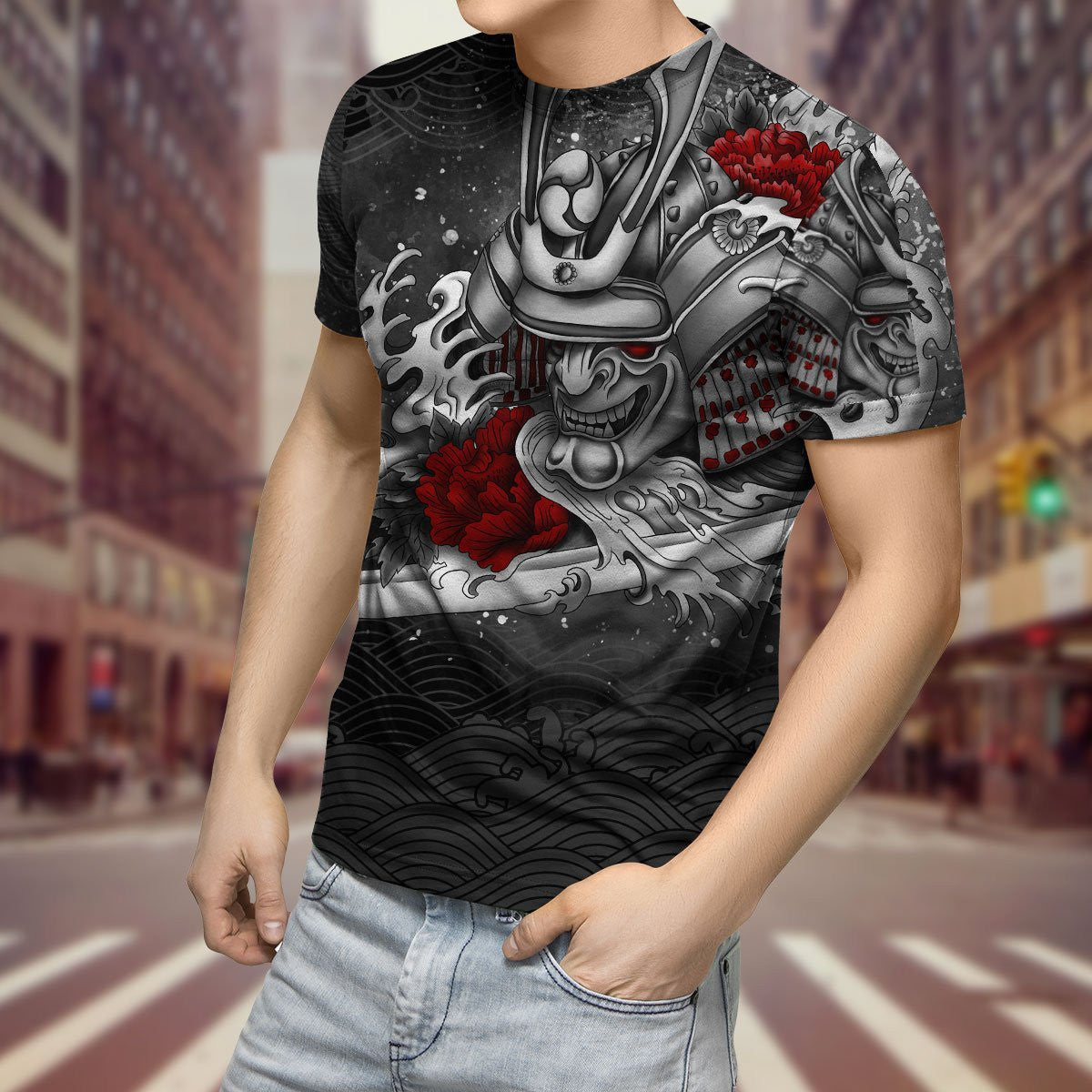 Premium Samurai Unisex 3D All Over Printed Shirts No1 MEI - Amaze Style�?�