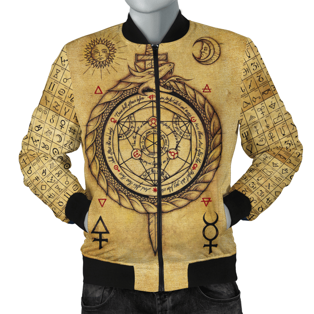 Alchemy 3D All Over Printed BOMBER JACKET JJ020101CHV - Amaze Style�?�