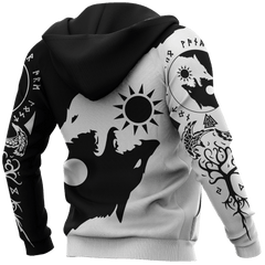 Skoll and Hati 3D All Over Printes Shirts - Amaze Style�?�-Apparel