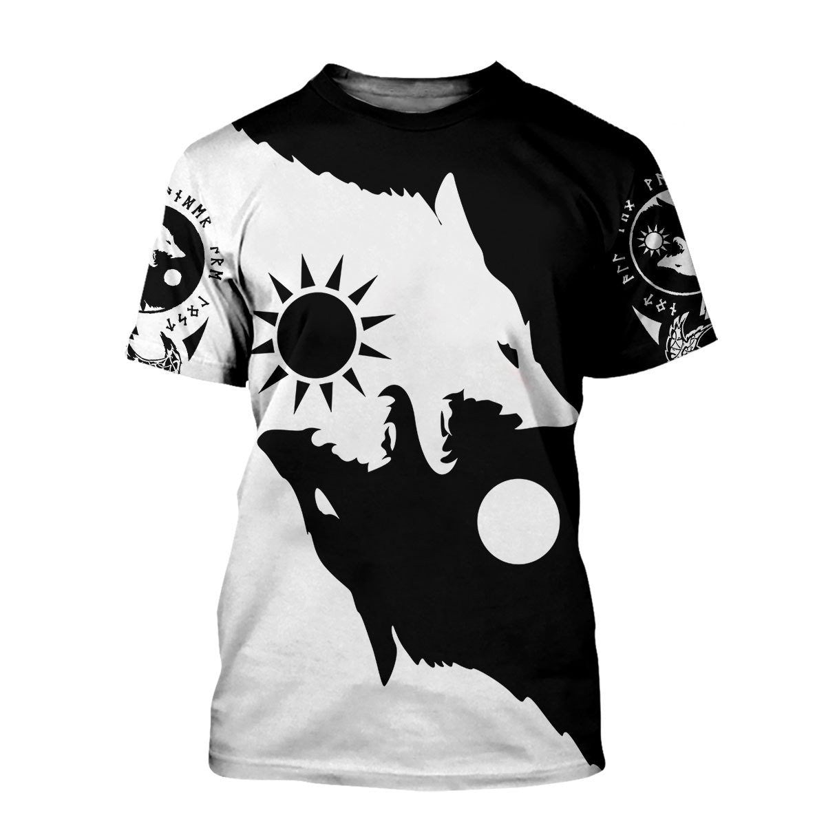 Skoll and Hati 3D All Over Printes Shirts - Amaze Style�?�-Apparel