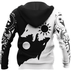 Skoll and Hati 3D All Over Printes Shirts - Amaze Style�?�-Apparel