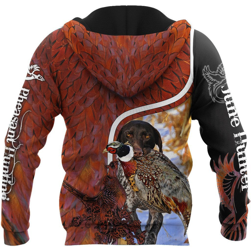 Premium Pheasant Hunting June Hunter Camo 3D Over Printed Unisex Shirts ML - Amaze Style�?�-Apparel