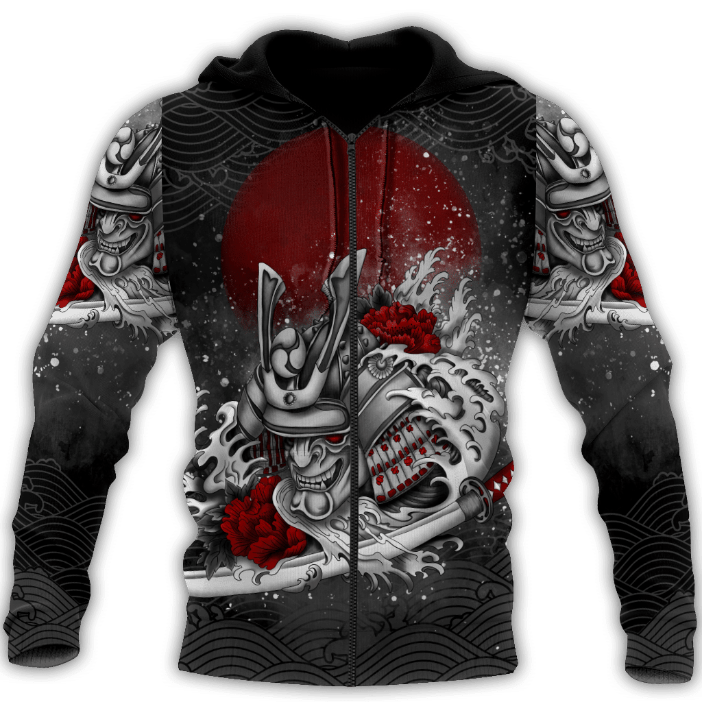 Premium 3D Printed Samurai Flower Shirts MEI - Amaze Style�?�