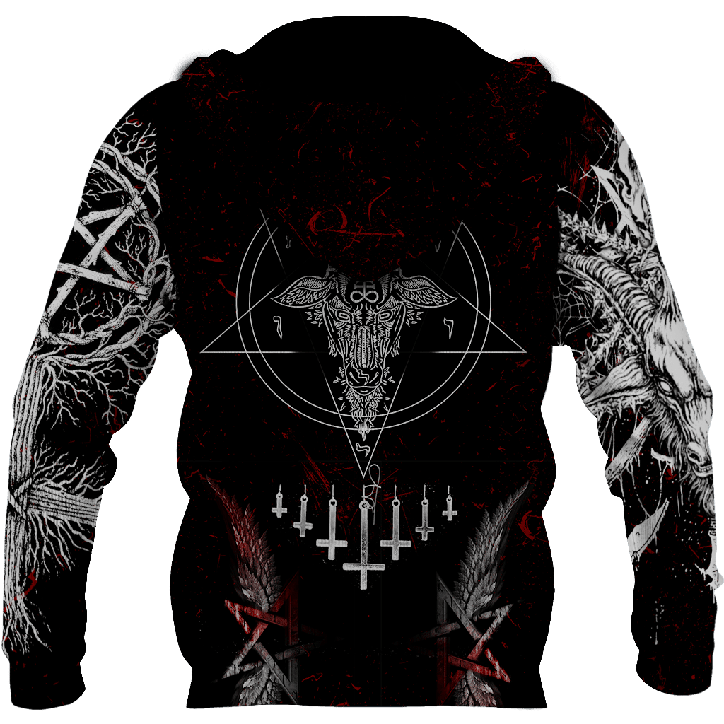 Satanic 3D All Over Printed Hoodie MP851 - Amaze Style�?�-Apparel