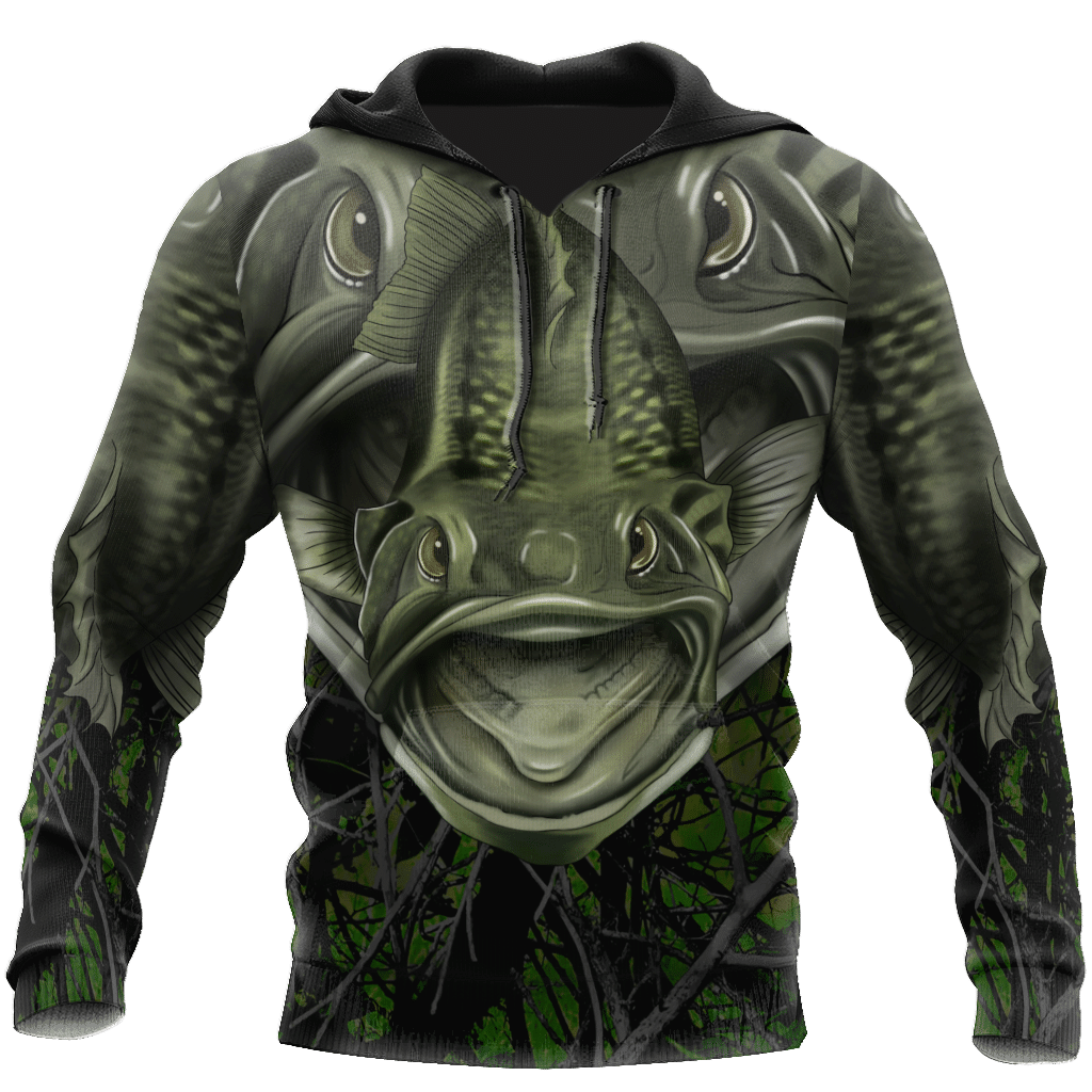 Largemouth Fishing Badass camo Cover 3d print shirts - Amaze Style�?�-Apparel