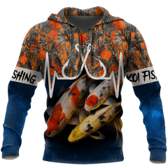 Koi Fishing Camo 3D all over printing shirts for men and women TR110203 - Amaze Style�?�-Apparel