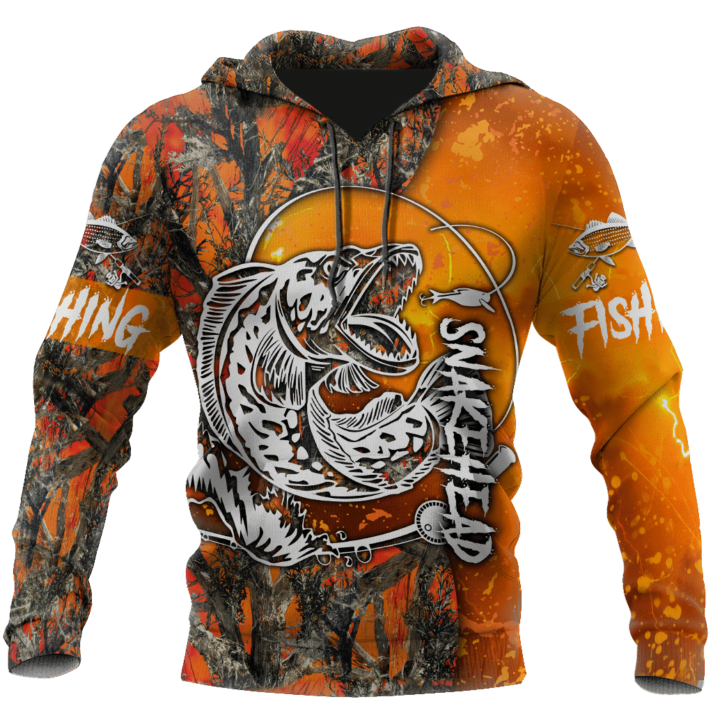 Snakehead Fishing Orange camo Women's Men's clothing TR2604203 - Amaze Style�?�-Apparel