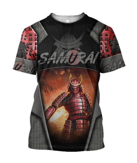 Samurai 3D All Over Printed Shirts JJ301201 - Amaze Style�?�-Apparel