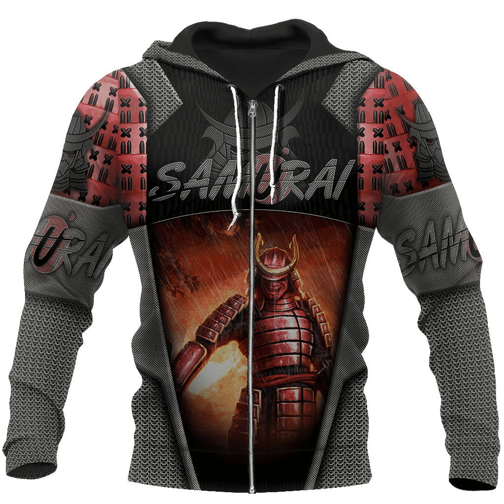 Samurai 3D All Over Printed Shirts JJ301201 - Amaze Style�?�-Apparel