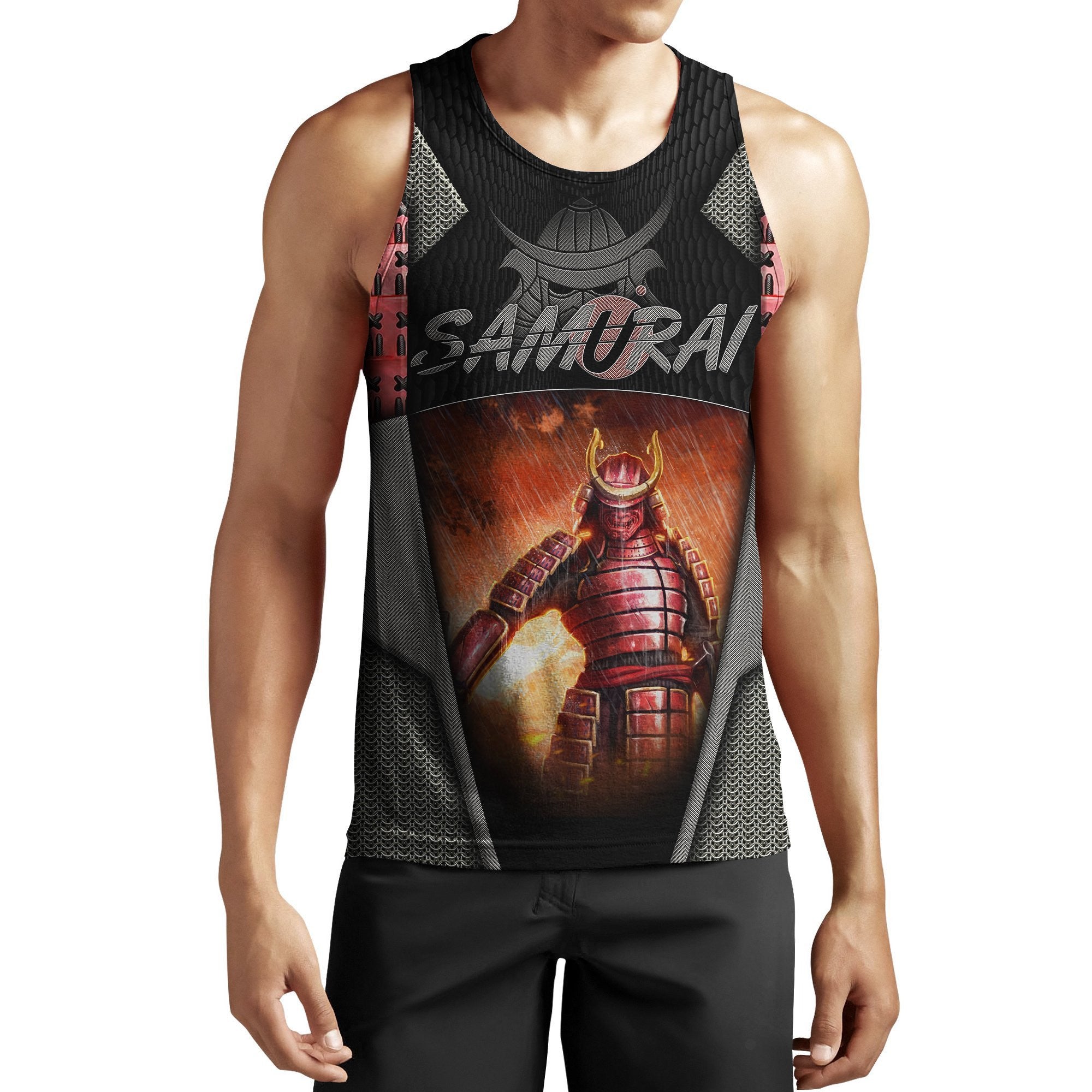 Samurai 3D All Over Printed Shirts JJ301201 - Amaze Style�?�-Apparel