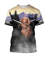 Pheasant Vizsla Hunting 3D All Over Printed Shirts For Men And Women JJ110203 - Amaze Style�?�-Apparel